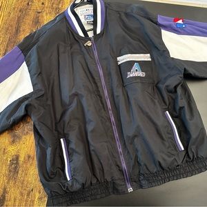 Vintage Arizona Diamondbacks MLB Windbreaker Pro Player